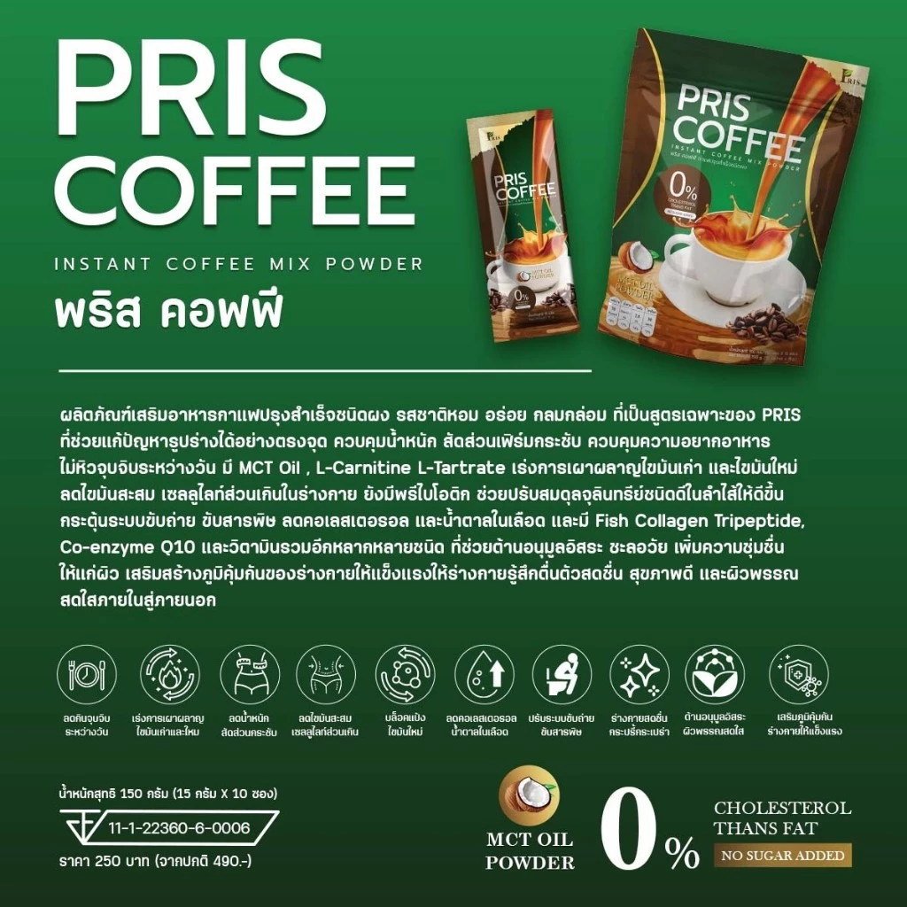 PAY DAY กาแฟดำอาราบิก้า  กาแฟมะพร้าว คุมหิว ติดกาแฟ พุงยุบ สัดส่วนเฟิร์มกระชับ อิ่มนาน บล็อคแป้งน้ำตาล thumbnail 4
