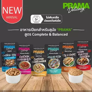 CatHoliday พราม่า เดลิคาซี่ PRAMA Delicacy อาหารเปียกสุนัข