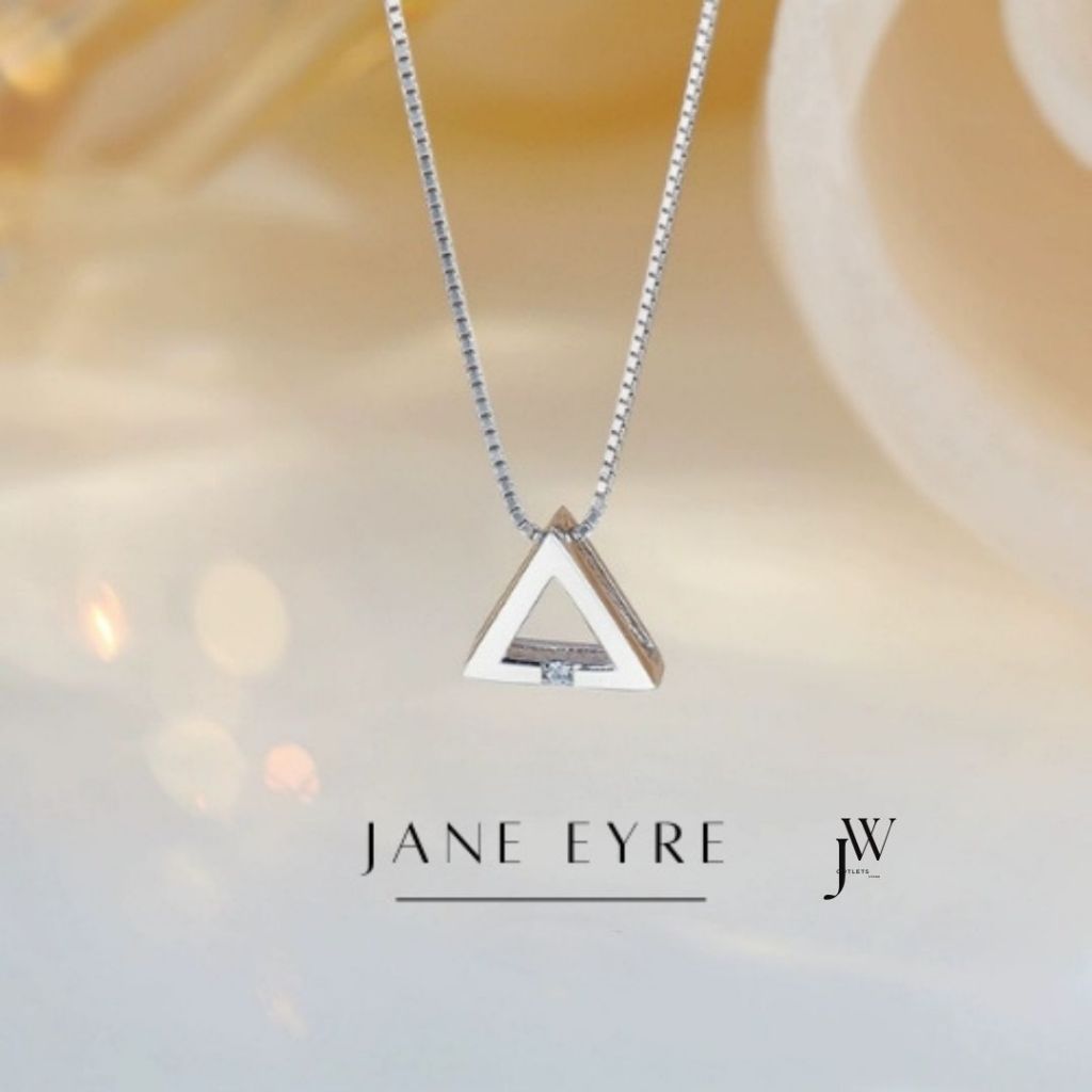 OUTLETS ล้างสต็อกจากโรงงานตรง สร้อย Jane Eyre สร้อยคอเงิน สร้อยดีไซน์สวย สร้อยเพชร Valentine ของขวัญ