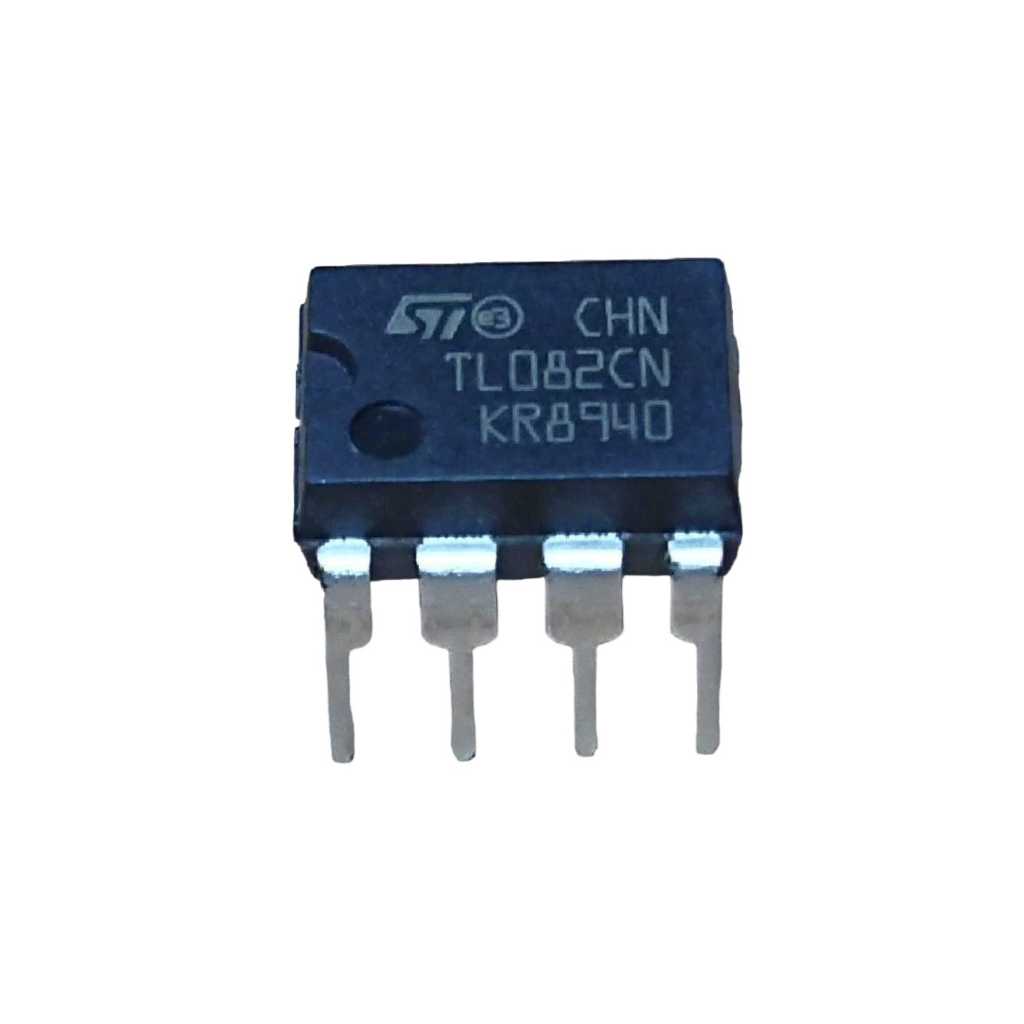 TL082CN TL082 General purpose JFET dual operational amplifiers IC ไอซี ยี่ห้อ ST