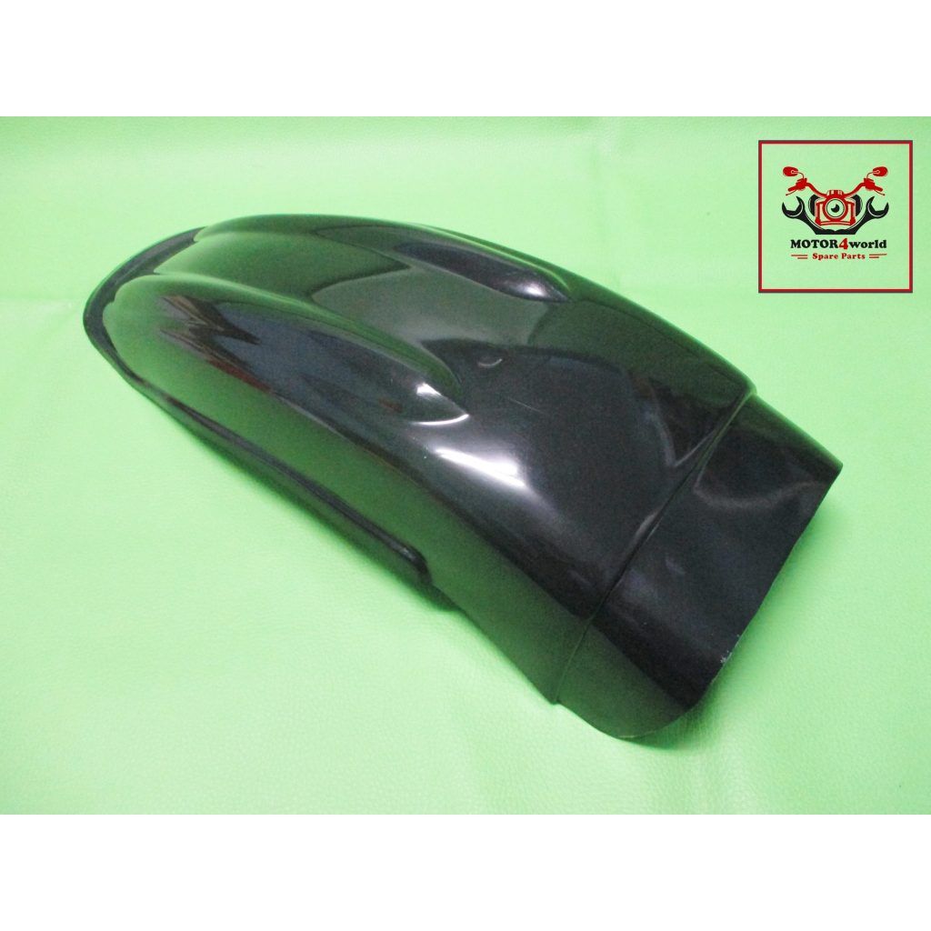 SUZUKI RM100 RM125 RM250 RM400 2610RMW -- REAR FENDER "BLACK" with LOGO // บังโคลนหลัง สีดำ