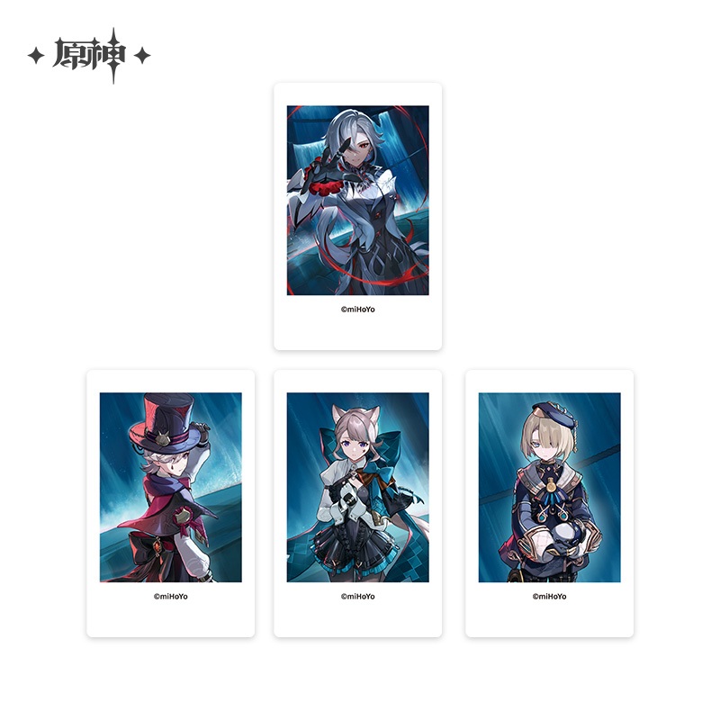[ พร้อมส่ง / Official ] Genshin Impact Film Photo Card เกนชิน อิมแพค ฟิล์ม โฟโต้การ์ด Arlecchino Lyney Lynette Freminet