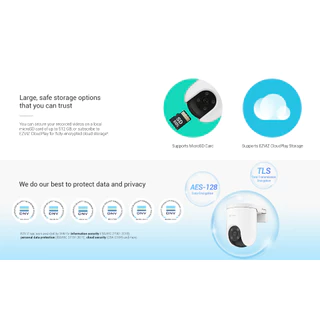 Ezviz H8c 4G 2K กล้องวงจรปิดใส่ซิมหรือต่อสายแลน พูดโต้ตอบได้ หมุนซ้ายขวาขึ้นลงได้ สินค้าใช้งานภายนอก (ประกัน 2 ปี)