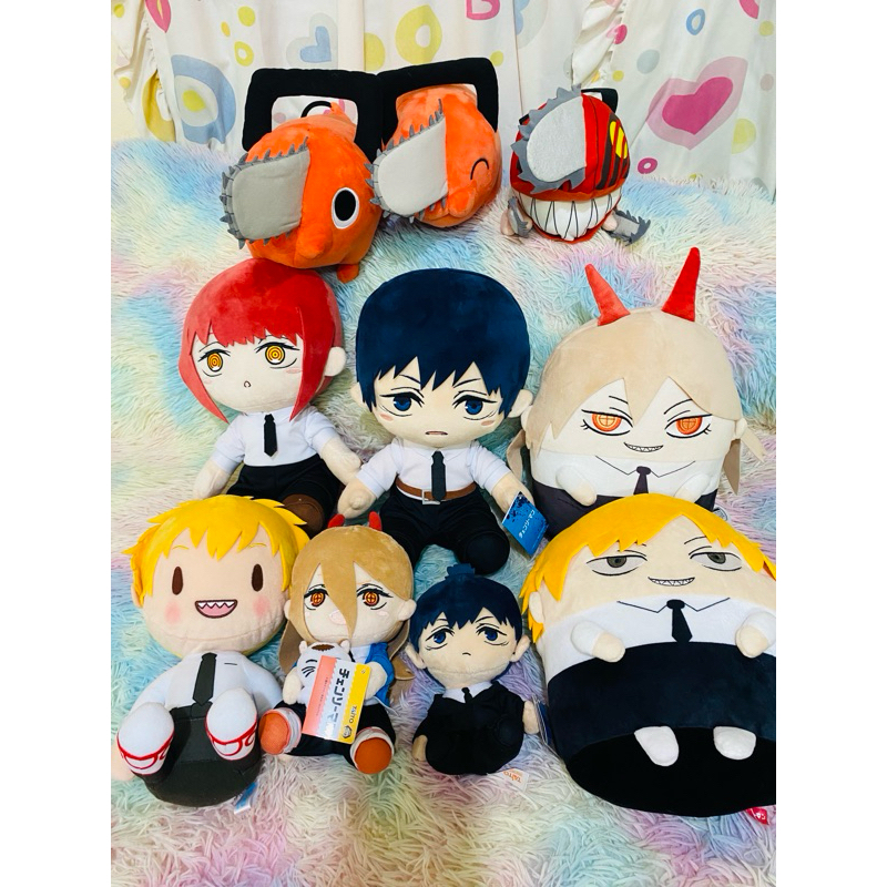 [ของแท้] ตุ๊กตาอนิเมะ Chainsaw Man Plush Doll อนิเมะ แชนซอว์แมน Makima Hayakawa Aki Power ไซต์กลาง ใ