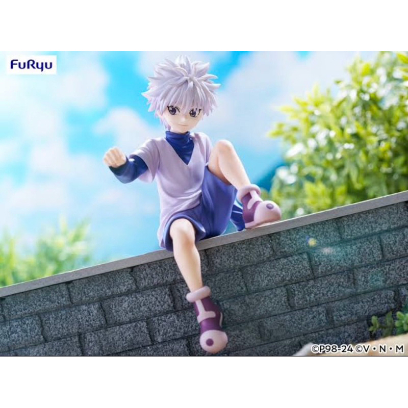พร้อมส่งในไทย✅🚗⚡️Hunter x Hunter⚡️ฟิคเกอร์ทับมาม่า HxH🎣Hunter x Hunter Killua Nooble Stopper Figure💕