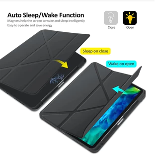 เคส พับ Y สำหรับ ไอแพด iPad Air6/Air7/8 /Air11/13/Pro11/Pro13/M4 M5 Gen10/11 13นิ้ว Case
