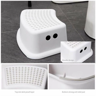 (พร้อมจัดส่งจากไทย) สตูลเด็ก IKEA เก้าอี้พลาสติก บันไดกันลื่นแบบพกพา ที่นั่งเด็ก ที่นั่งเตี้ย นั่งซักผ้า เก้าอี้เตี้ย
