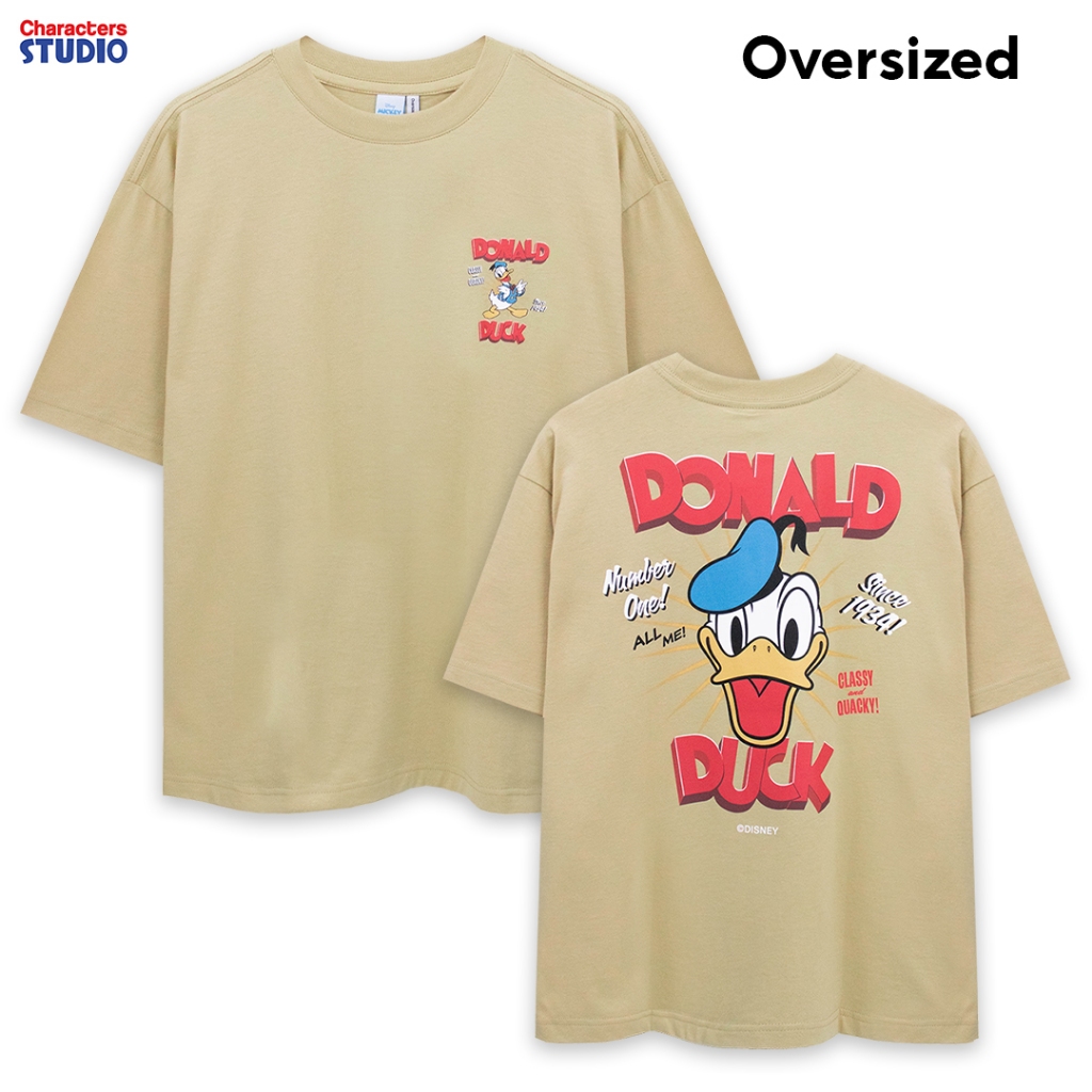 Disney Family Donald Duck 90th // Oversized T-Shirt // - เสื้อยืดครอบครัวดิสนีย์โอเวอร์ไซส์ ลายโดนัลด์ดั๊ก