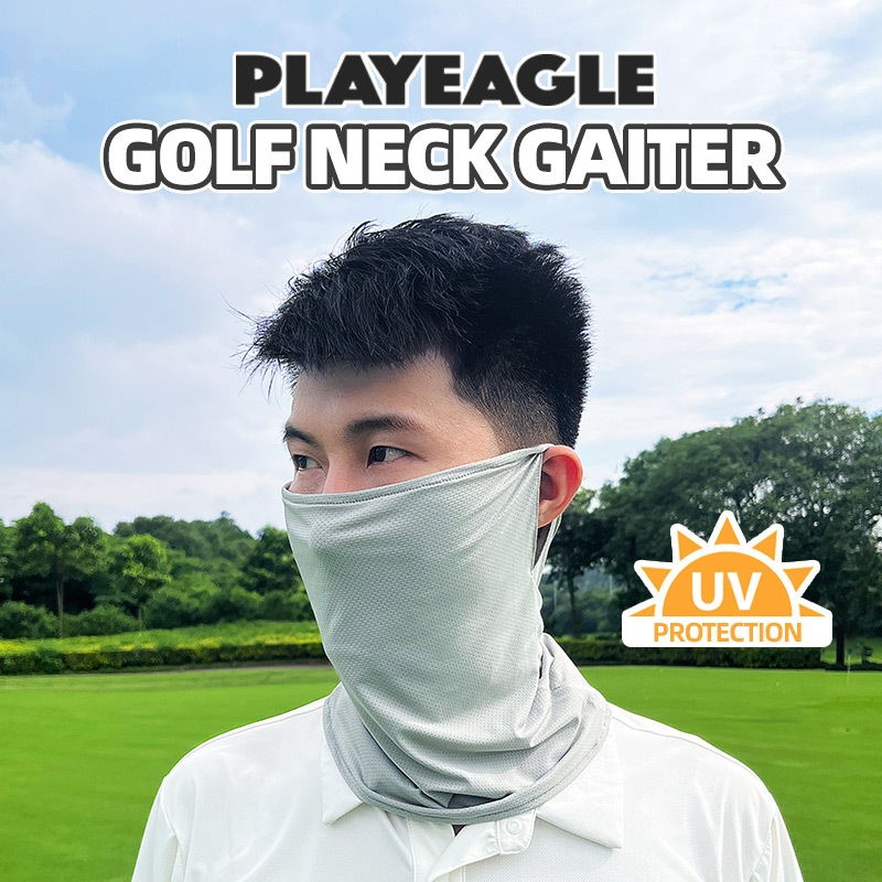 PLAYEAGLE golf Unisex UV Neck Gaiter Face Mask for outdoor UV protection