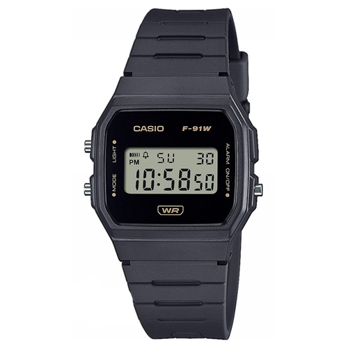 CASIO นาฬิกาข้อมือ สายเรซิ่น รุ่น F-91,F-91WB,F-91WB-1A,F-91WB-2A1,F-91WB-7A,F-91WB-8A