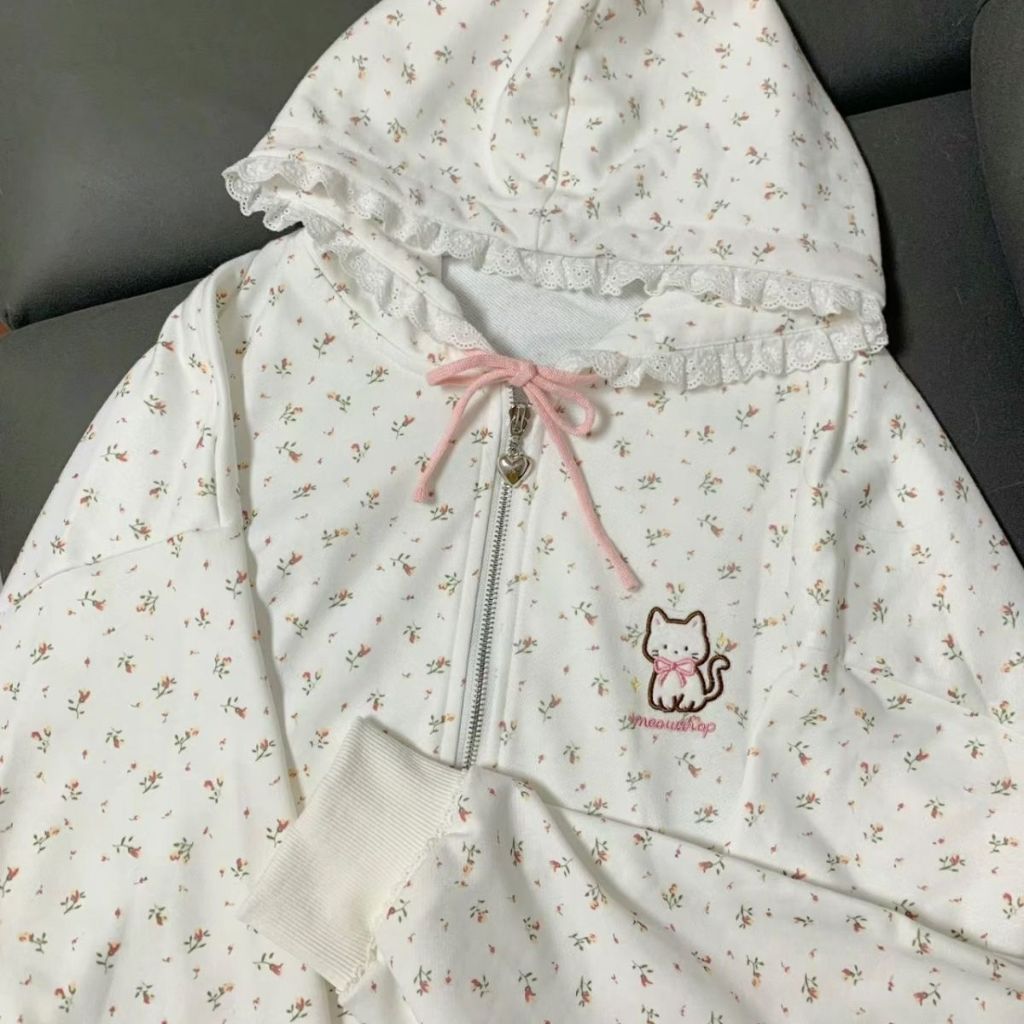 KKS เสื้อกันหนาว เสื้อฮู้ด แขนยาว 2024สินค้ามาใหม่ เกาหลี  บางใส่สบาย หลวม #21881