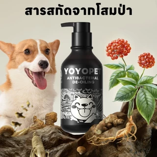 yoyopet : Dog Shampoo แชมพูสุนัข แชมพูอาบน้ำ สูตรคุมความมัน แอนตี้แบคทีเรีย 500ml