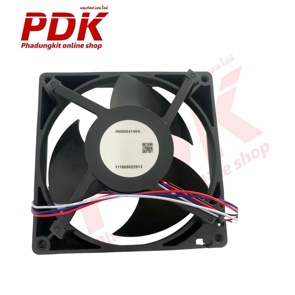 1858 พัดลมตู้เย็นฮิตาชิ  3 สาย ขนาด 5” 12V 0.13A U12E12MS2AB3-57 / HH0004140A  Part : PTR-VG710P3*03