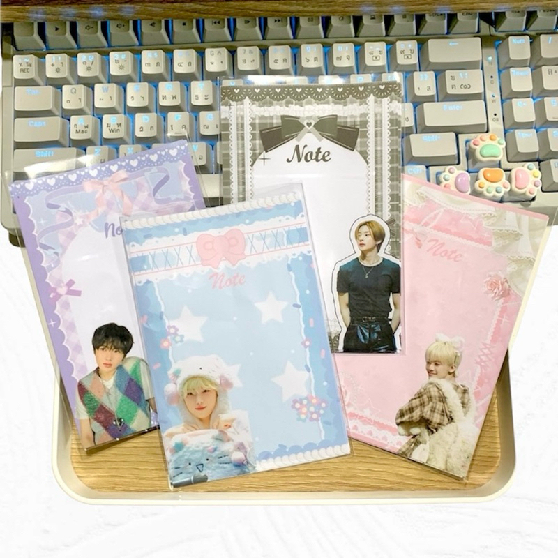 รับทำกระดาษโน็ตทรงยาว (ส่งรูปมาทำได้เอง)