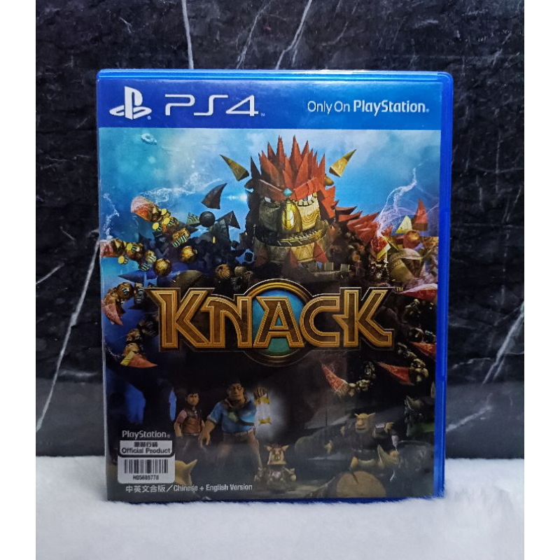Knack Ps4 เล่นได้2คน ของแท้สภาพดี