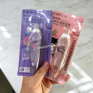 🔥พร้อมส่ง ใน 🇹🇭🔥 wasu.store24 WS029 เทปลบคำผิด ไส้ยาว 6m สีน่ารัก ทรงปากกา แบบกด เปลี่ยนไส้ ลิควิด