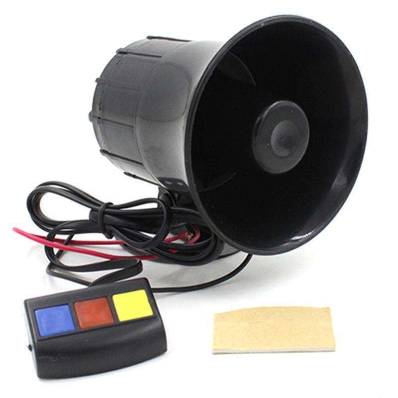 พร้อมส่ง แตรไซเรน 3เสียง 110dB 12V 30W มอเตอร์ไซค์ /รถยนต์ 12V