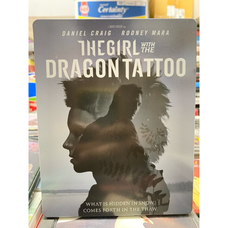 Blu-ray (Steelbook) : THE GIRL WITH DRAGON TATTOO. เสียงไทย/ซับไทย