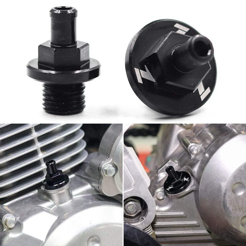 KLX140 น็อตปิดน้ำมันเครื่อง + น็อตดูมาร์คจานไฟ