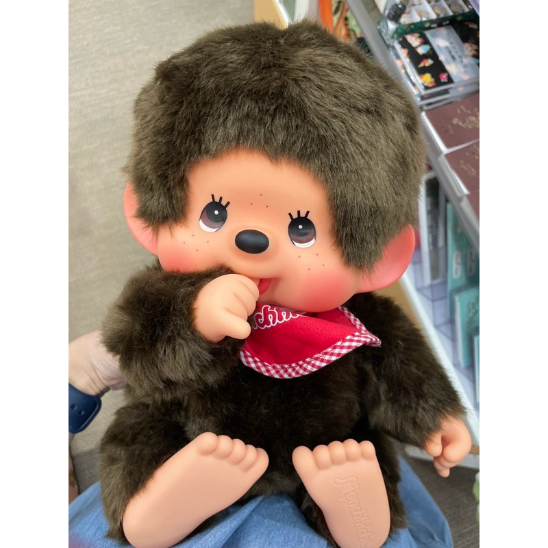 (ใช้โค้ดแฟชั่นลด 30% เหลือ 2,100 รส.) ตุ๊กตา Monchhichi มอนชิชิออริชาย ม่อนชิชิไซต์ L Monchhichi นำเ