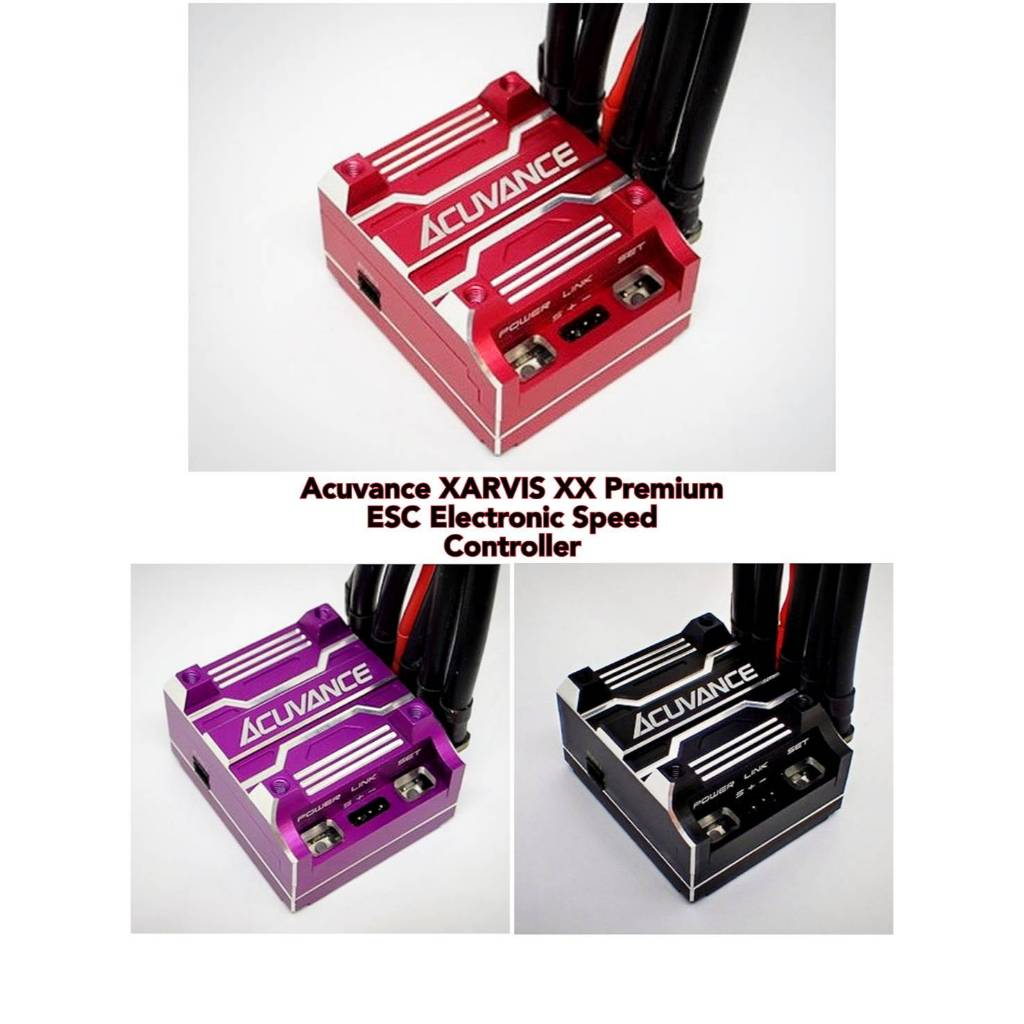 Acuvance XARVIS XX Premium 1/10 ESC Electronic Speed Controller 60640 60641 60642