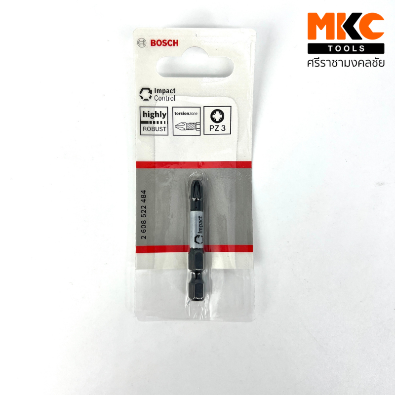 Bosch ดอกไขควงแฉก 2608522484 PZ3 Impact Control Power Bit สีดำ