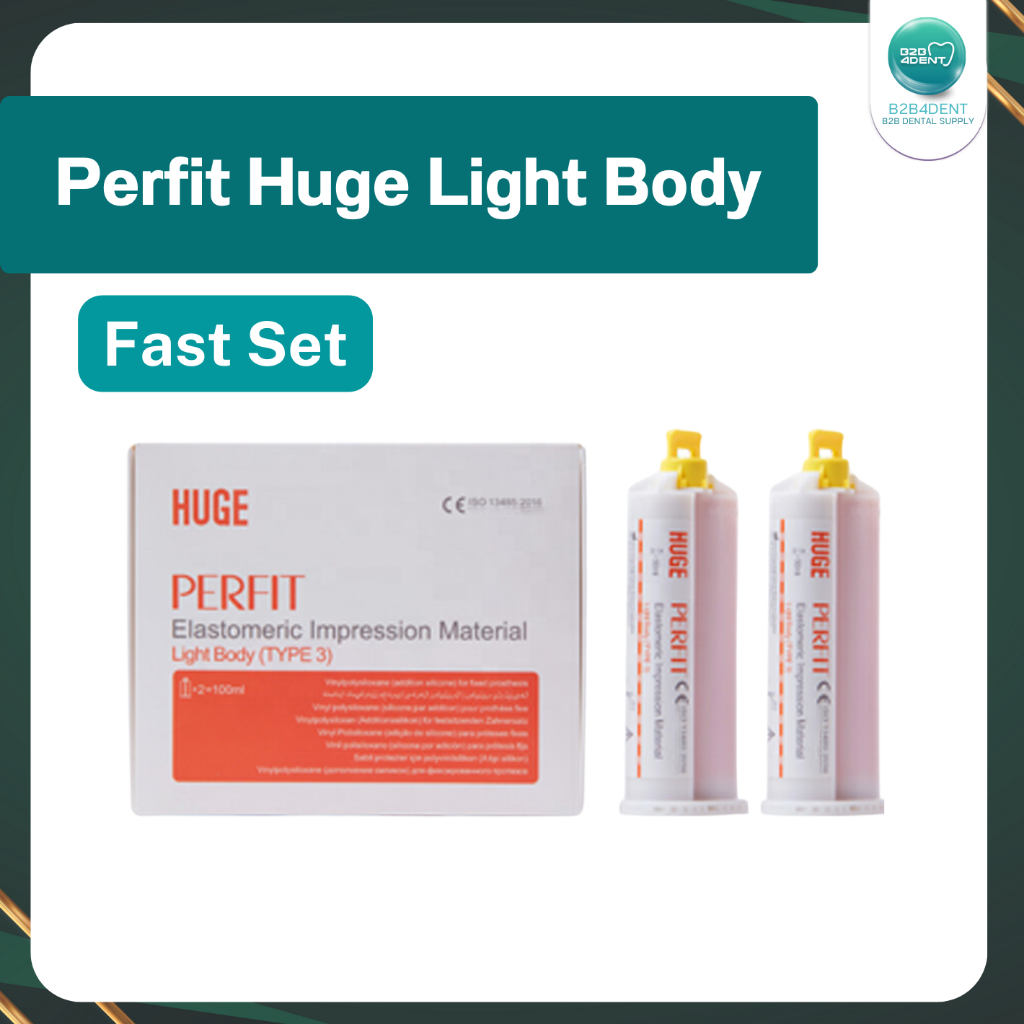 พร้อมส่ง PERFIT Huge Light Body-Fast Set ซิลิโคนพิมพ์ปาก วัสดุพิมพ์ปาก ไลท์บอดี้