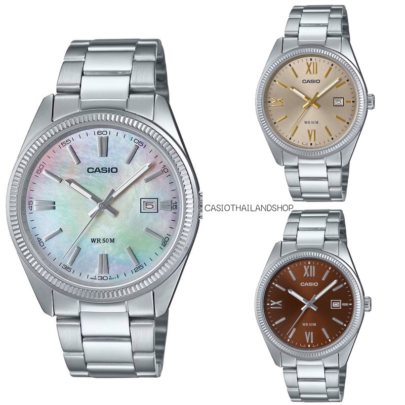 🎁CASIO STANDARD MTP-1302DD-5A / MTP-1302DD-9A / MTP-1302DS-7A ของแท้ 100% พร้อมส่ง ประกัน 1 ปี