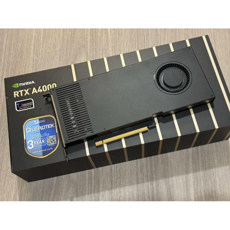 RTX A4000 16GB Leadtek มือ2 สภาพสวย ปก.ร้าน