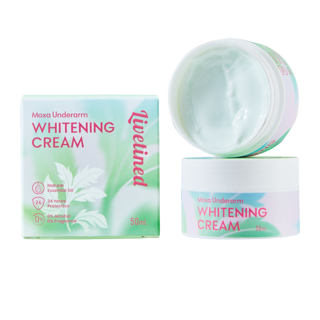 ลิฟทิเนด ครีมทารักแร้ Livetined Moxa Underarm Whitening Cream 50ml - รูปที่ 3