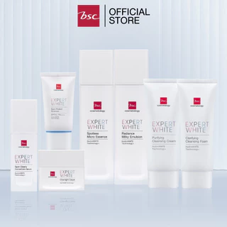 [ SET 2 ชิ้น ] BSC EXPERT WHITE CLARIFYING CLEANSING FOAM นวัตกรรมโฟมล้างหน้า เพื่อผิวแลดูกระจ่างใส