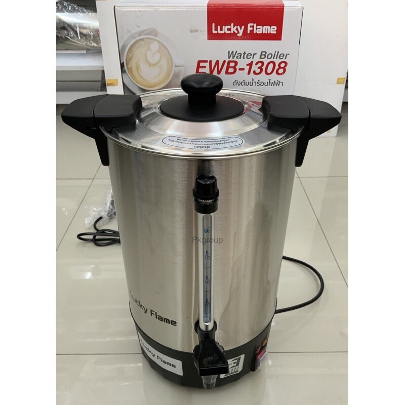 Luckyflame ถังต้มไฟฟ้า สแตนเลส ขนาด6 #8.5 ลิตร - รูปที่ 2