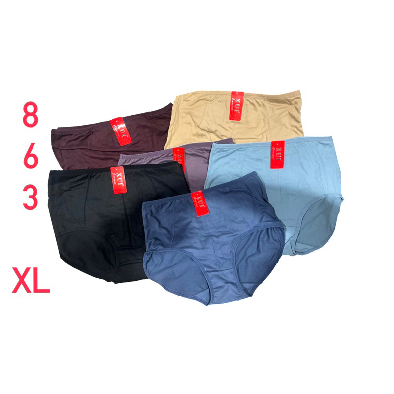 กางเกงชั้นในXUI รหัส863 ไซส์ XL ยกแพค 10 ตัว