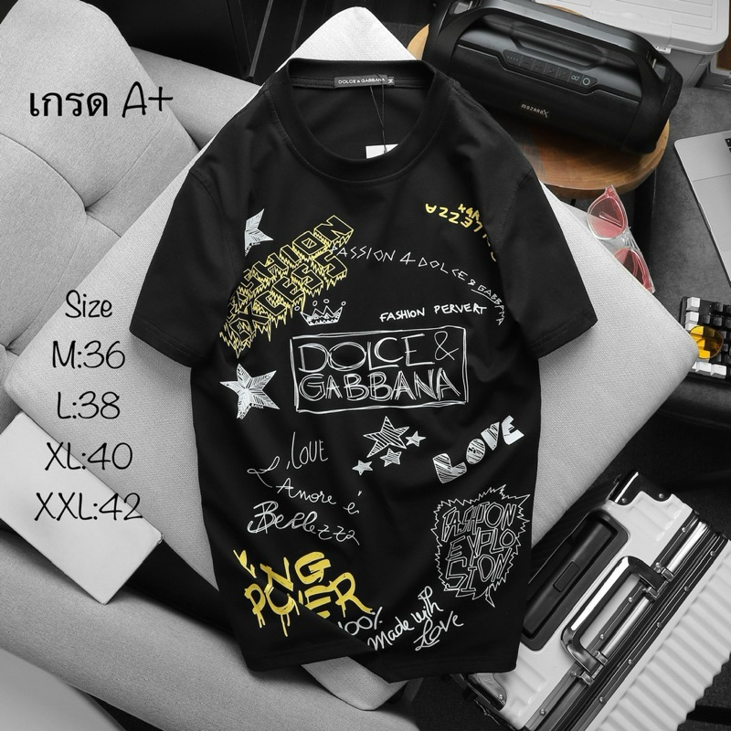 New cotton t-shirts New men t-shirts เสื้อเกรดเอ