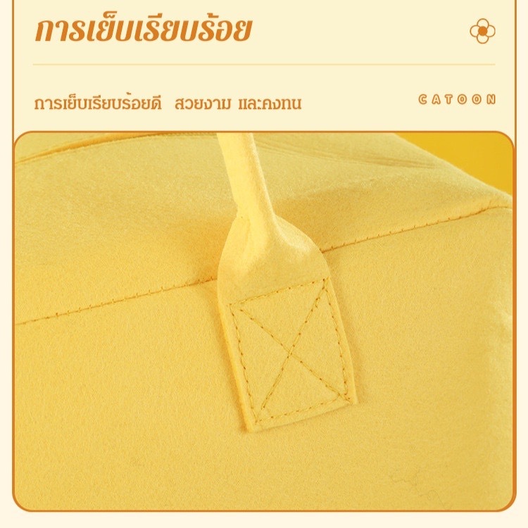 【ส่งจากกทม|พร้อมสต็อก】กระเป๋าถือ กระเป๋าเครื่องสําอาง ใบสั้น ลายการ์ตูนน่ารัก ความจุขนาดใหญ่ สําหรับเด็กผู้หญิง