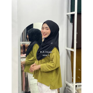 ฮิญาบสวมสำเร็จหน้านิ่ม งานแบรนด์ K.A Hijab