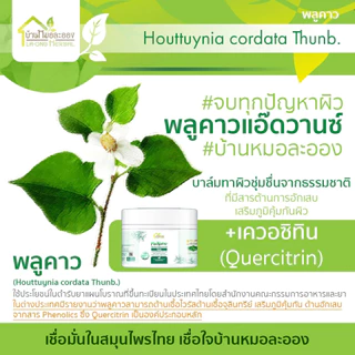 บ้านหมอละออง สมุนไพรน้ำมะกรูด บาล์มสมุนไพร สบู่พลูคาว สะเก็ดเงิน ผิวหนัง สิวแพ้ ผดผื่น