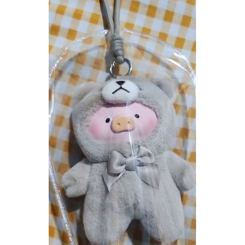 ถุงใส่lulu pig ซองใสใส่ลาบูบู้ ถุงพลาสติก กันเปื้อน กันน้ำ lulu pig labubu - รูปที่ 2