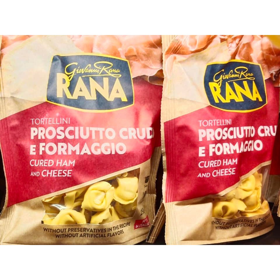 GIOVANNI RANA Fresh Pasta Tortellini / Tortelloni Cured Ham & Cheese / Proscuitto e Formagio 250g