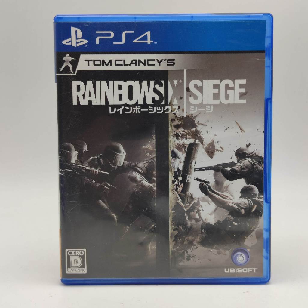 Tom Clancy's Rainbow Six Siege [PS4] ตัวแผ่นเกม สภาพดี ของในกล่อง ดูตามรูปเลย Sony PlayStation 4