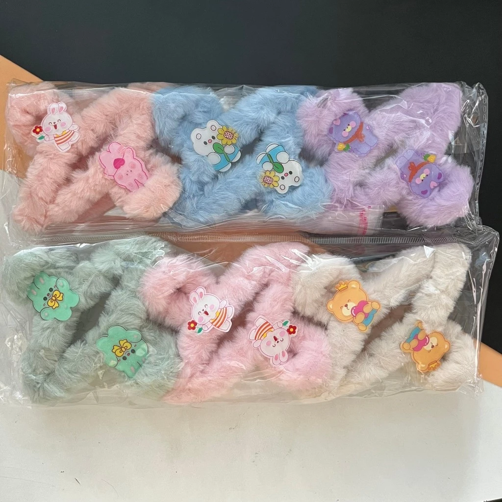 (ยกโหล 12 ชิ้น) No.176 กิ๊บติดผม การ์ตูนน่ารักๆ คละลาย/สี สไตล์เกาหลี แฟชั่นสําหรับผู้หญิง