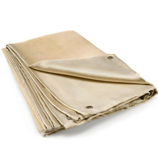 ผ้าห่มกันไฟ ผ้าห่มกันสะเก็ดไฟงานเชื่อม หนา 1 มม. Spark Prote…