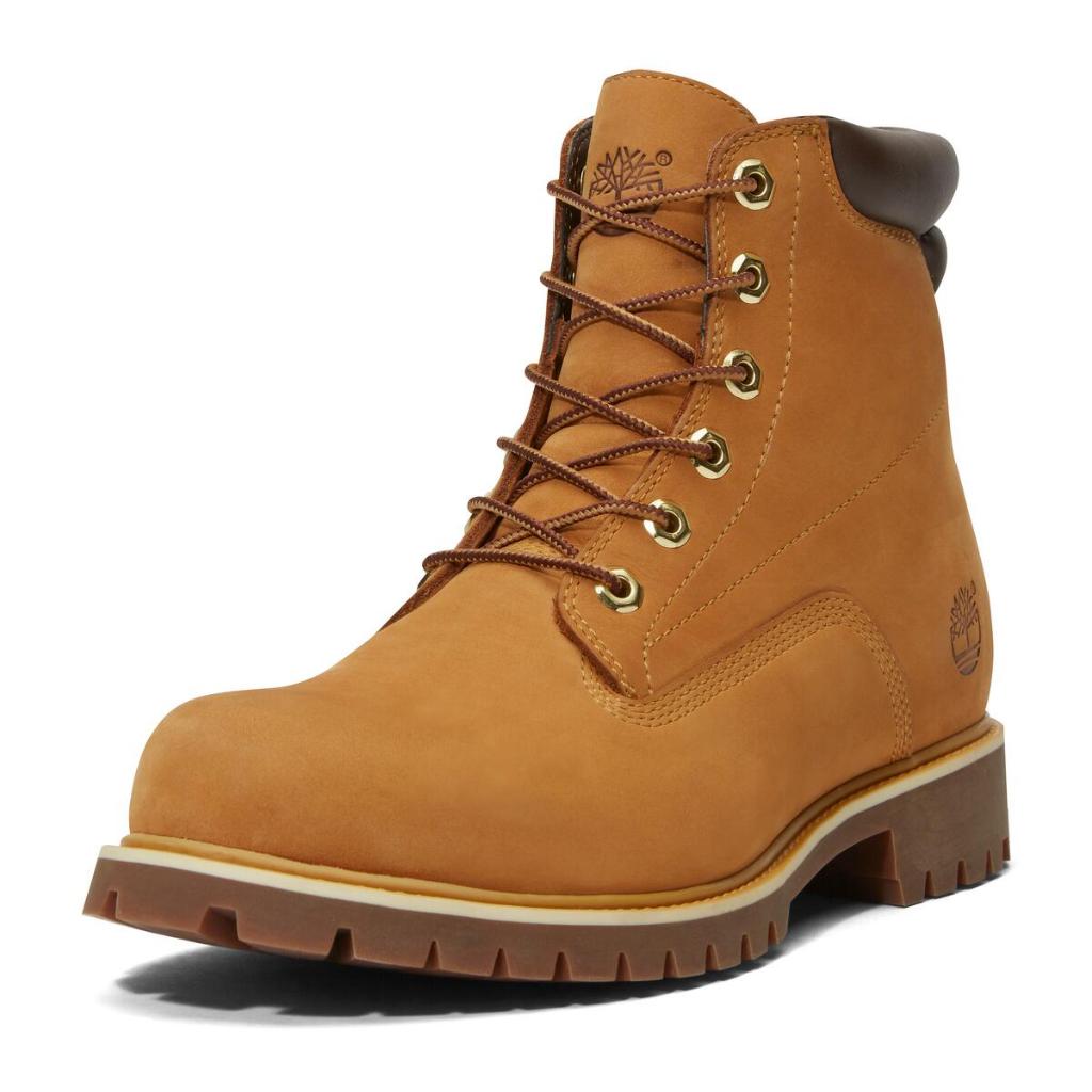 Timberland Men's ALBURN 6 INCH LACE UP WATERPROOF BOOT รองเท้าบูทผู้ชาย (S25M37578)