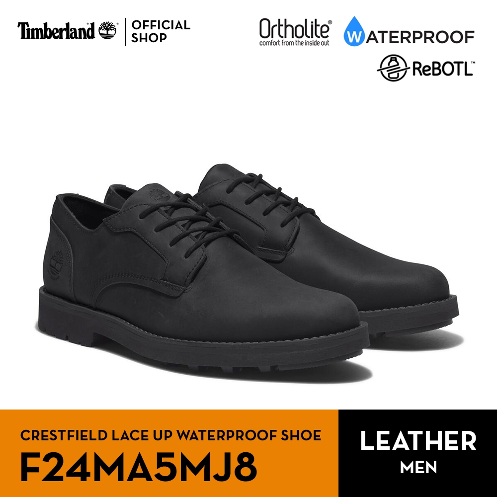 Timberland Men's CRESTFIELD Waterproof Oxford รองเท้าผู้ชาย (F24MA5MJ8)