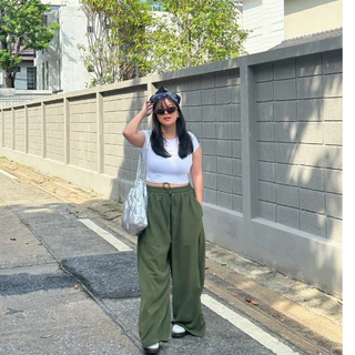 HUEGAH AIRY Pant กางเกง ขายาว กางเกงสาวอวบ เอว 28-50