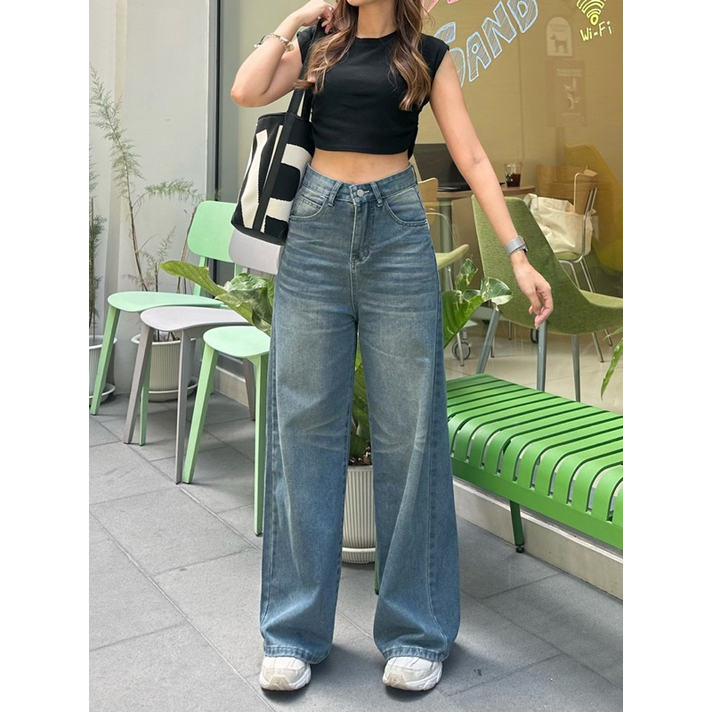 (จัดส่งภายใน 2 วัน) กางเกงยีนส์ Fuku Jeans by modishop