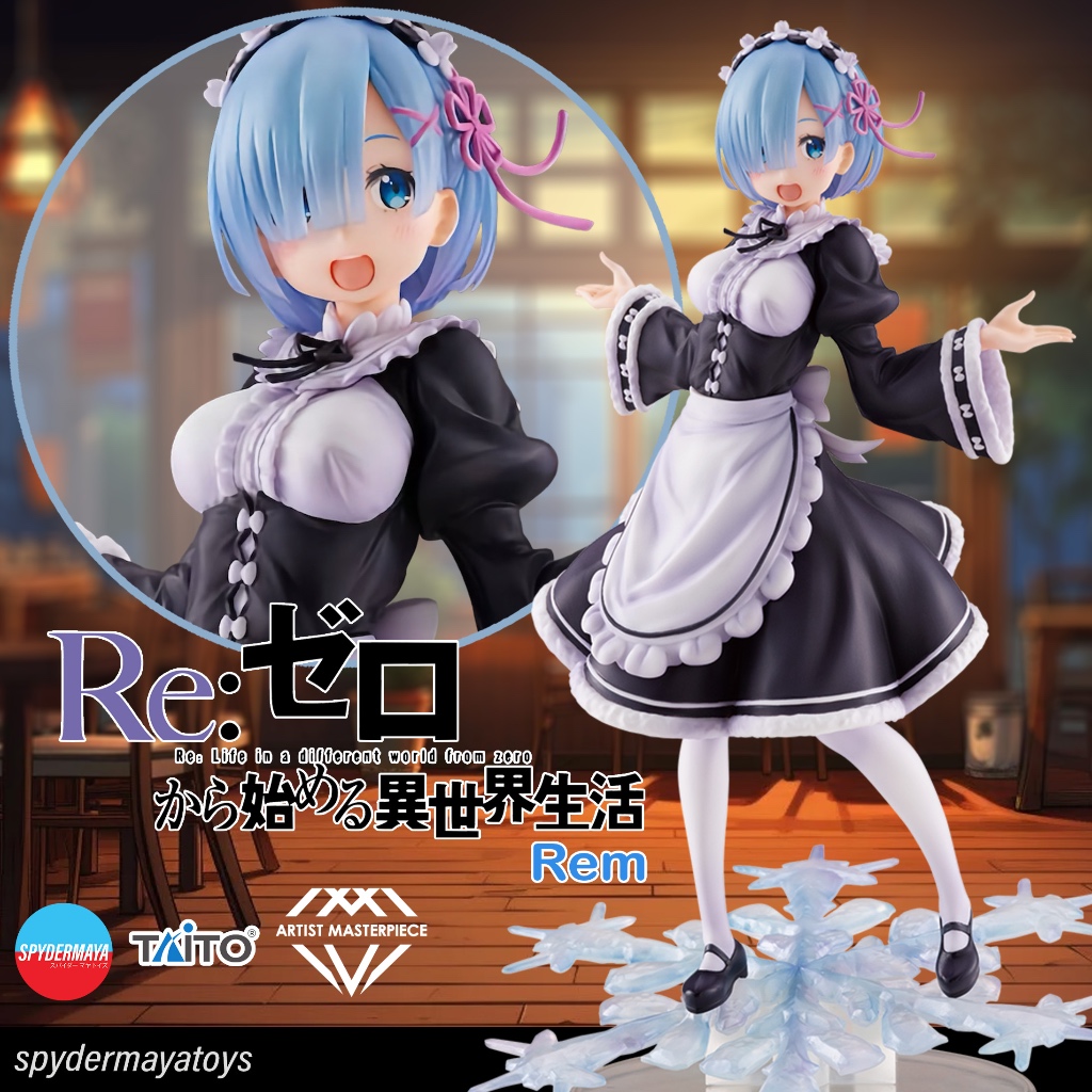 [พร้อมส่ง] ฟิกเกอร์ AMP Re:Zero ~ Rem Winter Maid Image Ver. - TAITO