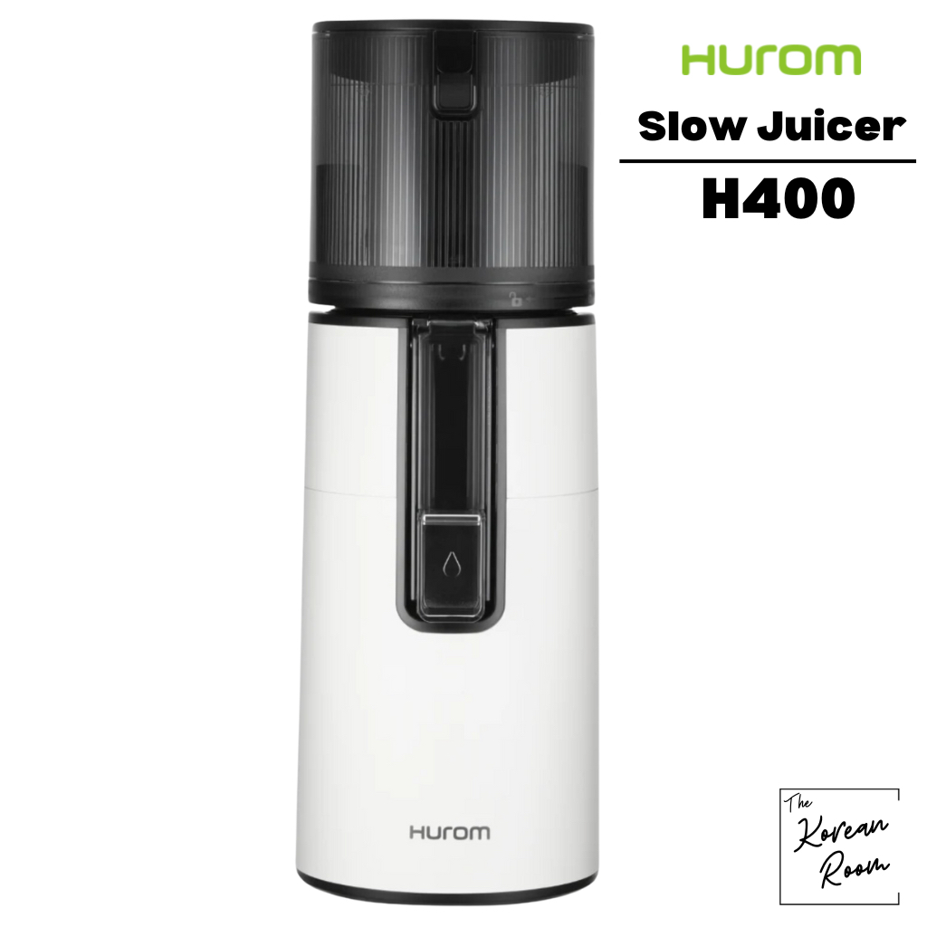 เครื่องสกัดเย็นน้ำผักผลไม้ Slow Juicing Hurom รุ่น H400 สีขาว (White)