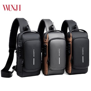 TWKO กระเป๋าสะพายไหล่ กระเป๋าคาดอก ผ้าออกซ์ฟอร์ด กันน้ํา อเน…