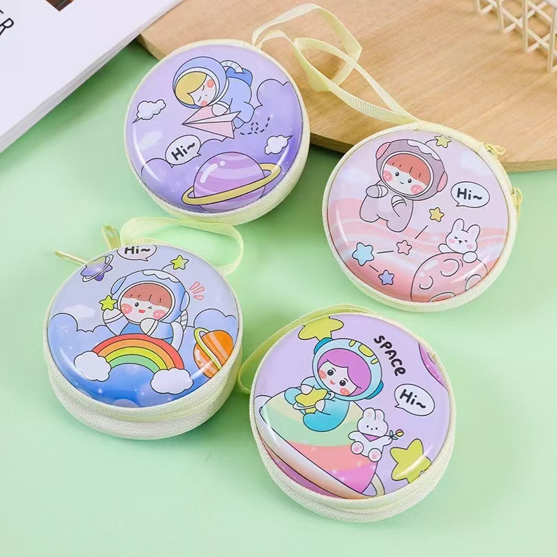กล่องกระเป๋าเล็ก แบบน่ารักมาก ใส่สายชาร์จ หูฟัง เก็บสายชาร์จ USB แฟลชไดรฟ์  เหรียญได้สบาย พร้อมส่ง รับประกัน1ป
